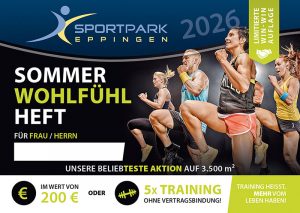 „Sommerwohlfühl-Heft“ • Sportpark Eppingen