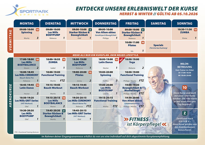Kursplan „Herbst & Winter 2026“ • Sportpark Eppingen 2026-10-05_faltflyer-kursplan-herbst-winter-b